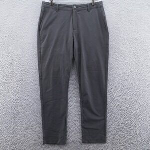 Linksoul Mens Chino Boardwalker Pants‎ 34x29 Gray Straight Leg Performance